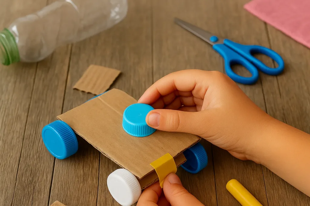 Como Criar Brinquedos Infantis Sustentáveis Usando Materiais Reciclados brinquedo sustentavel