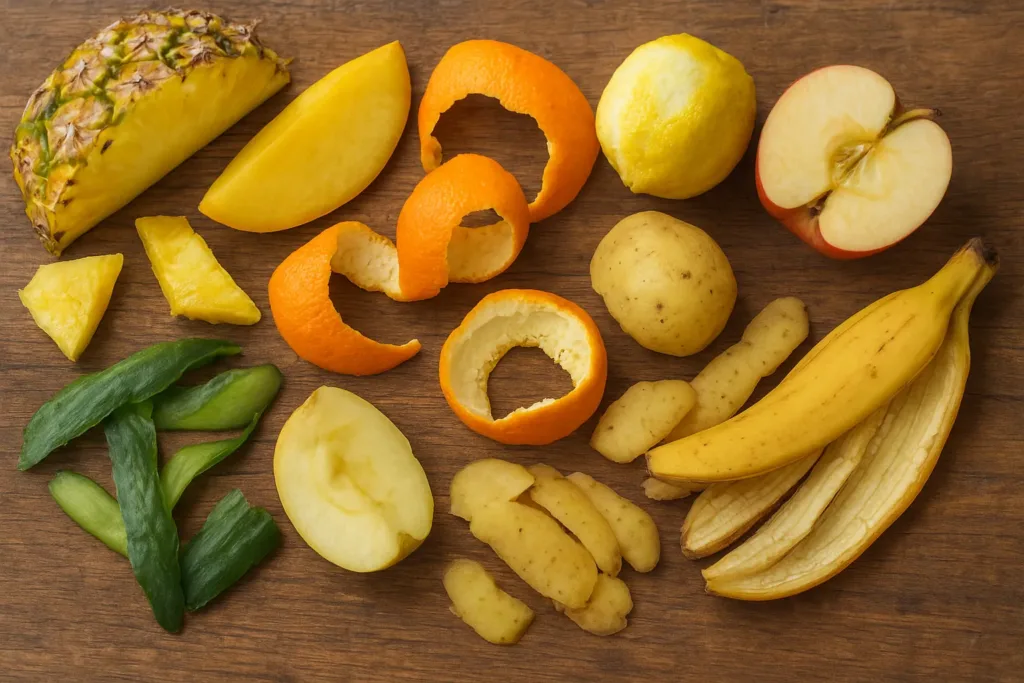 Zero Desperdício: Como Aproveitar Casca de Alimentos no Dia a Dia Cascas de alimentos