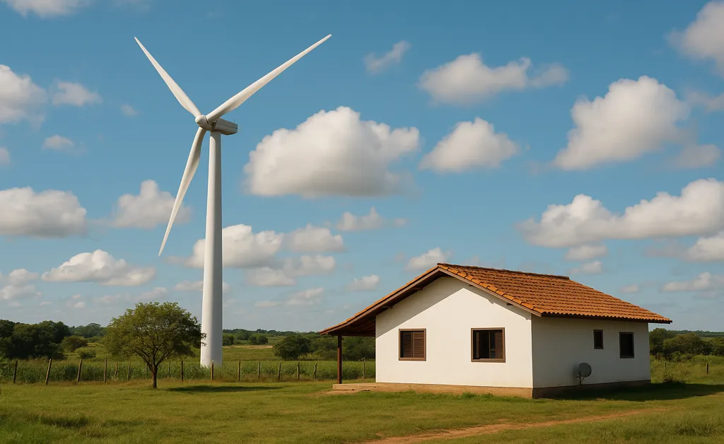 Energia Eólica Residencial: Vale a Pena para Casas em Áreas Rurais? Energia Eólica Residencial