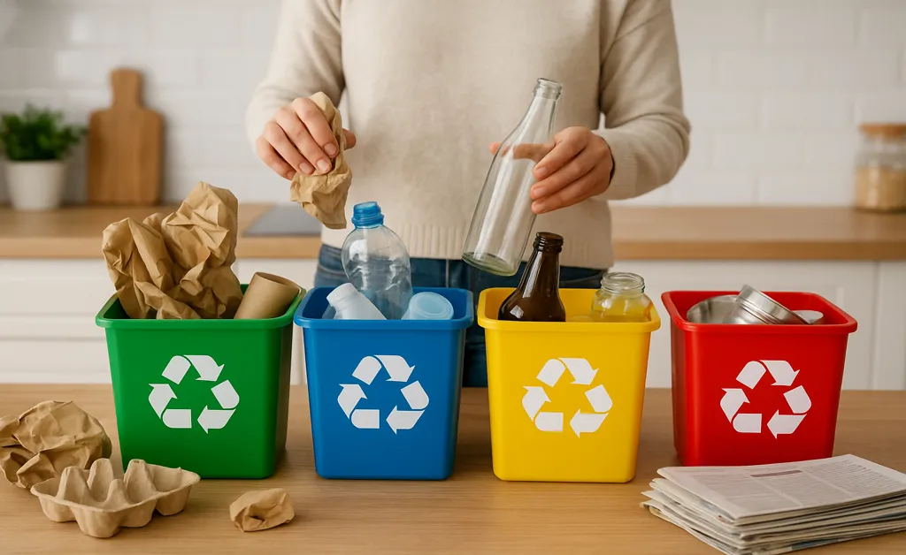 Guia Completo da Reciclagem Doméstica: O Que É e Como Aplicar no Dia a Dia Guia de reciclagem doméstica.