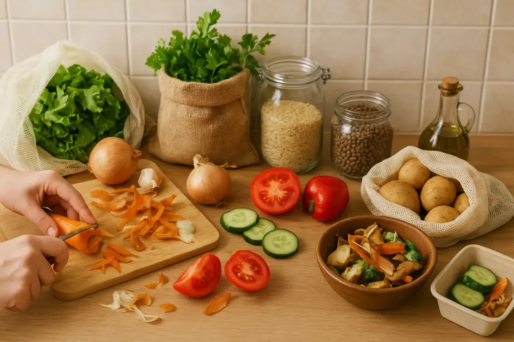 Dicas de Zero Desperdício na Cozinha: Como Produzir Menos Lixo ao Cozinhar Dicas de Zero Desperdício na Cozinha: Como Produzir Menos Lixo ao Cozinhar